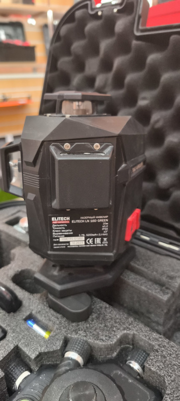 Лазерный уровень Elitech 16D gree