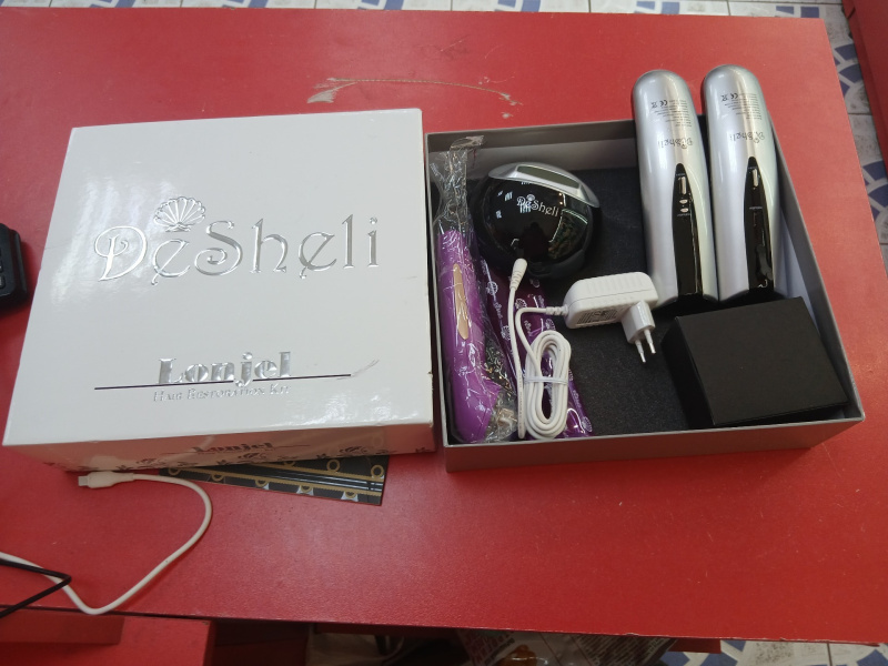 Массажёр для лица и головы  desheli lonjel sk-0539a